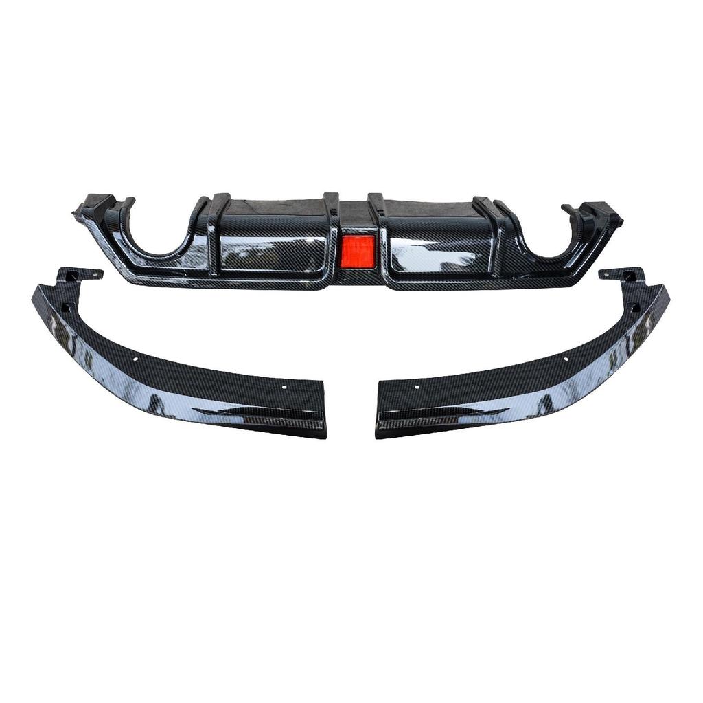 10th Gen Civic Modified Rear Diffuser Kit with Flashing Spoiler Light & Exhaust Tip