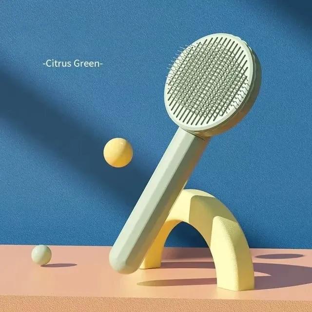 New ate grooming brush. Pamper your furry friend with this high-quality, decadent and opulent grooming tool. Elevate your pet's