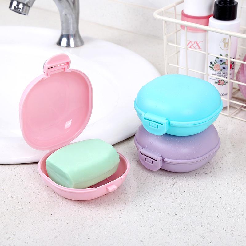 Sealed Portable Travel Soap Holder - Creative Flip-Top Storage Box