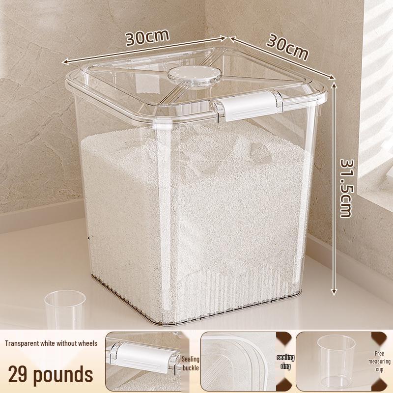 Large Capacity Insect-Resistant Moisture-Proof Rice Storage Bin