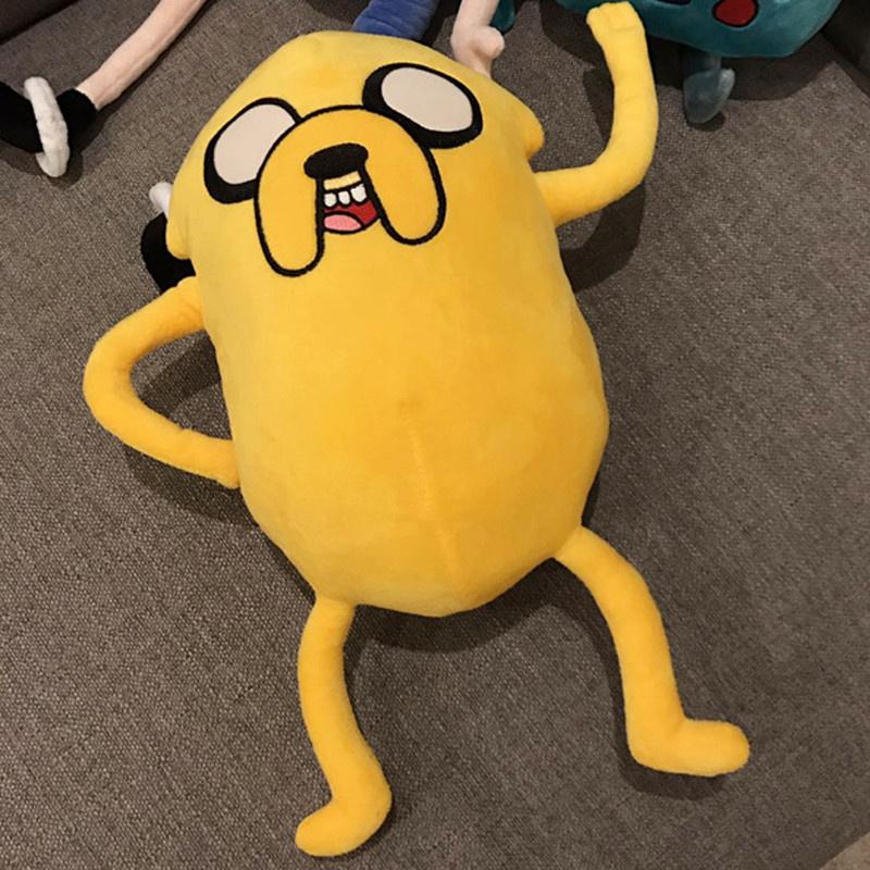 28-42cm Finn Jake BMO Soft Stuffed Animal Dolls Creative Adventure Robot Plush Toy Throw Pillow Cartoon Stuffed Dolls Kids Gifts