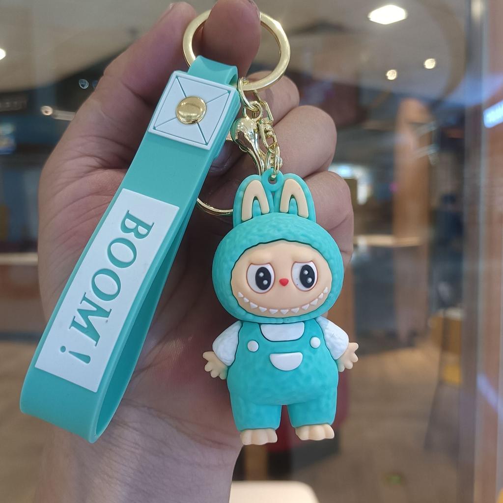 Buck Tooth Sheep Keychain Cute Cartoon Doll Schoolbag Pendant Car Key Chain Gift
