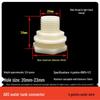 POM Anti-Corrosion Plastic Steel Connector with Internal and External Threads for Water Pipes and Tanks