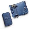 Key Case Official Licensed Made In Character Blue Multi-Leather <Shima Rin> Yurucamp Product, Japan, Goods,