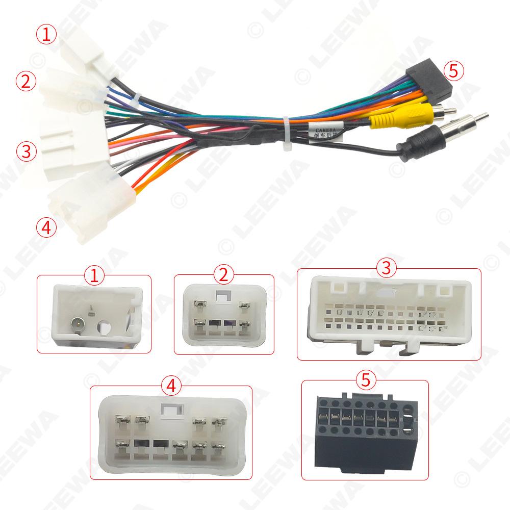 

Силовой кабель Toyota базовой комплектации с навигационным экраном Android для Юго-Восточной Азии LEEWA