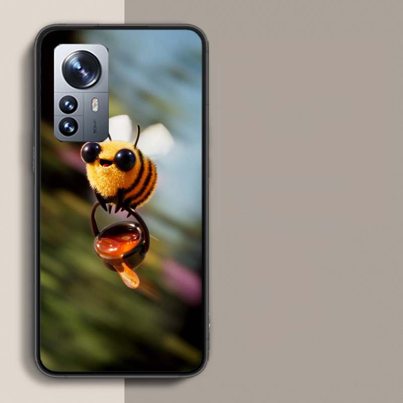 

Cartoon Bees Wearing Aprons Phone Case For Redmi Note 15 Pro 5G 14 13 12 Pro Plus 11 11T 11E 11S 10 Pro 10S 9 9S Cover Cell Clea Redmi Note 11E 5G