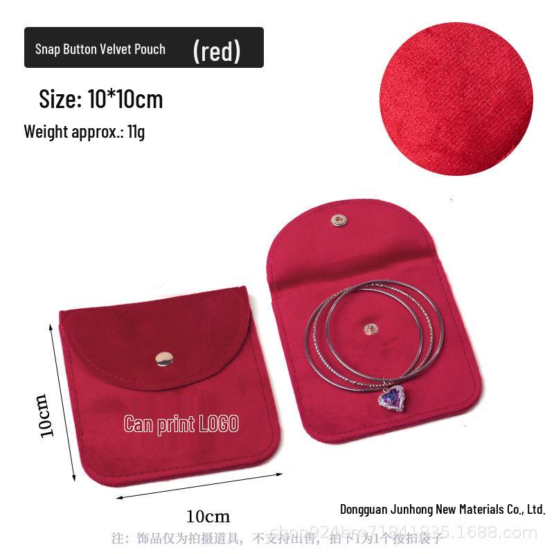 High-Grade Velvet Jewelry Storage Bag for Necklace, Ring, Bracelet