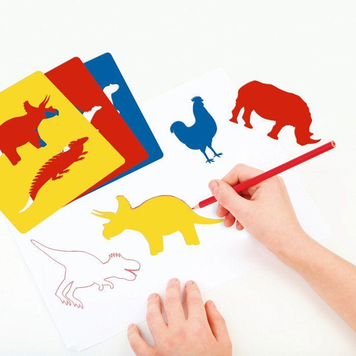 Pochoirs animaux de la ferme 6u.