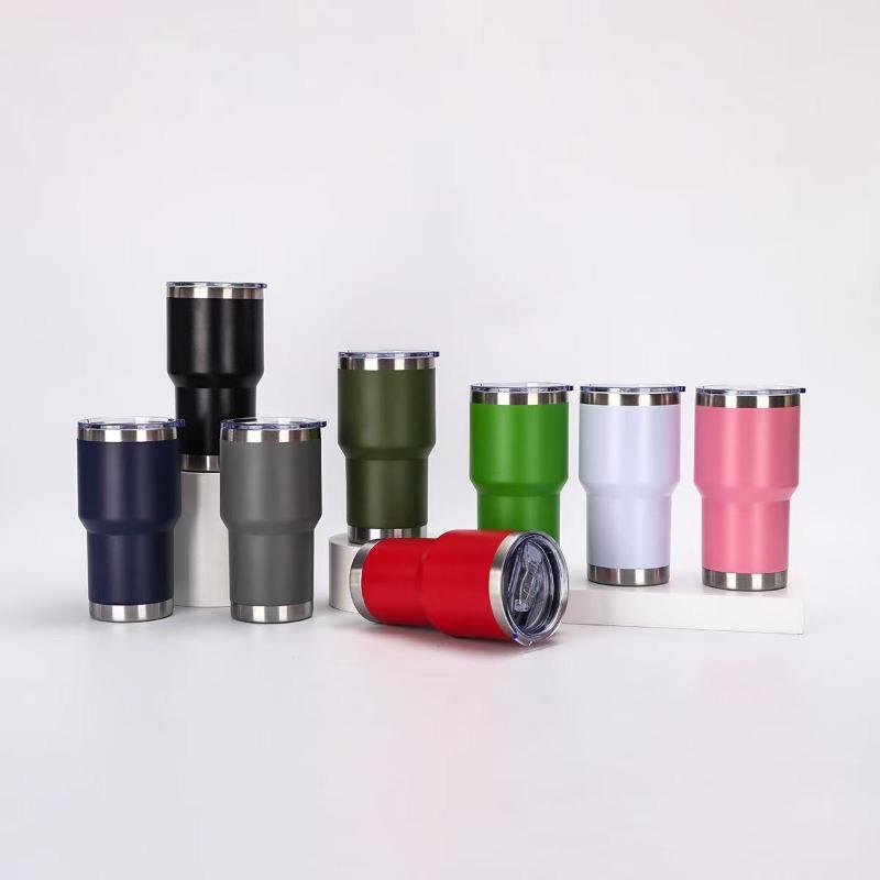 Hot Selling 304 Double-layer Vacuum Stainless Steel 20oz Car Cup Portable Bingba Beer Insulated and Cold Water Cup
