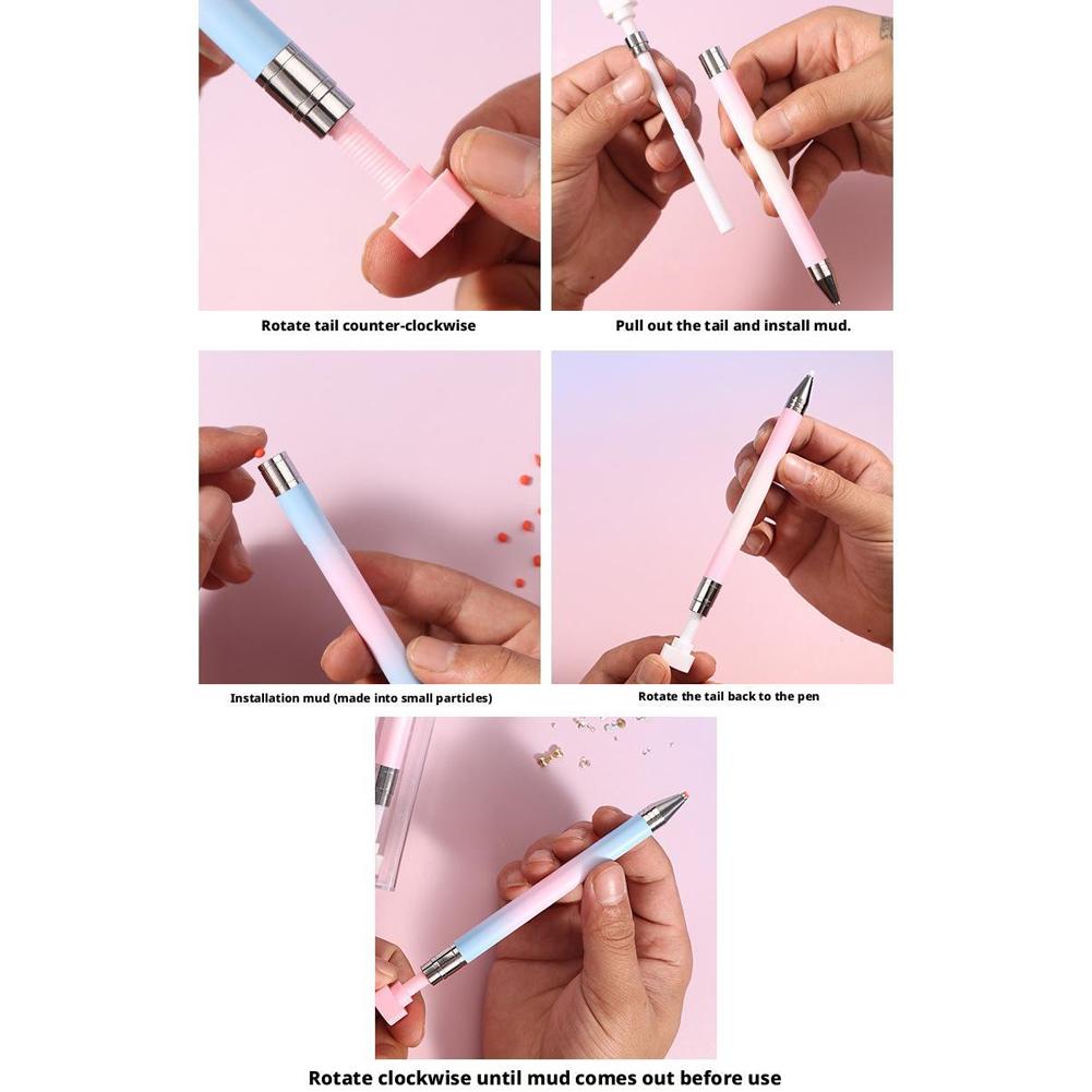 5D New Refillable Wax Pen for Diamond Painting Pen Kit Diamond Art Accessories Quickly Pick up Beads Gems DIY Painting Craft