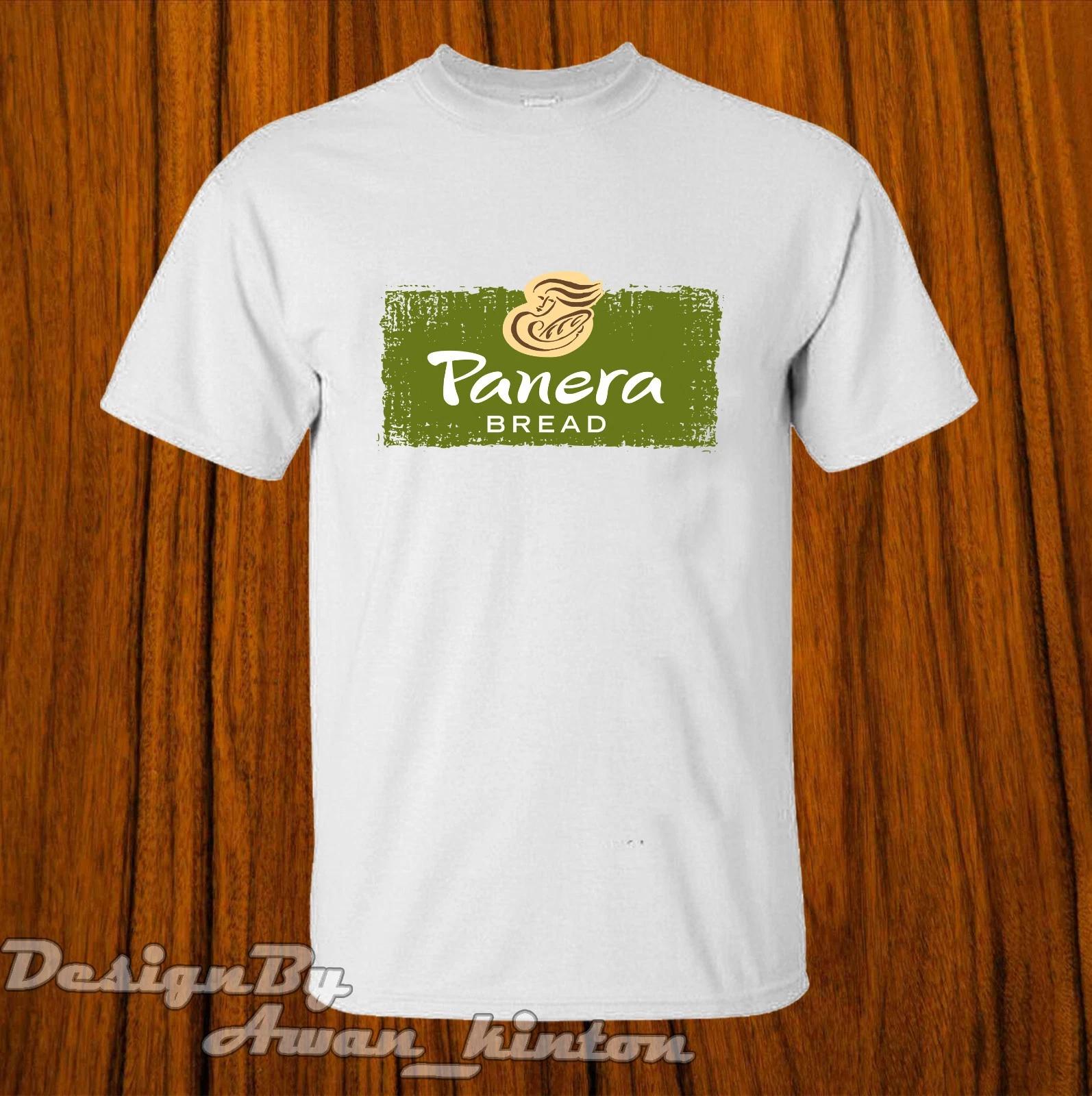 Men s and Women s T-shirts Panera Bread Logo Tshirt Cotton Made In usa Short Sleeve XXXXL