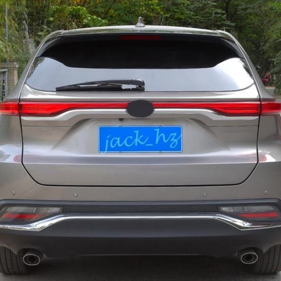 Chrome Rear Trunk Tailgate Trims Molding For Toyota Venza Harrier Accessories