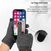 New Arrival: Fleece-Lined Touchscreen Cotton Gloves - Warm & Thick for Cold Weather Riding