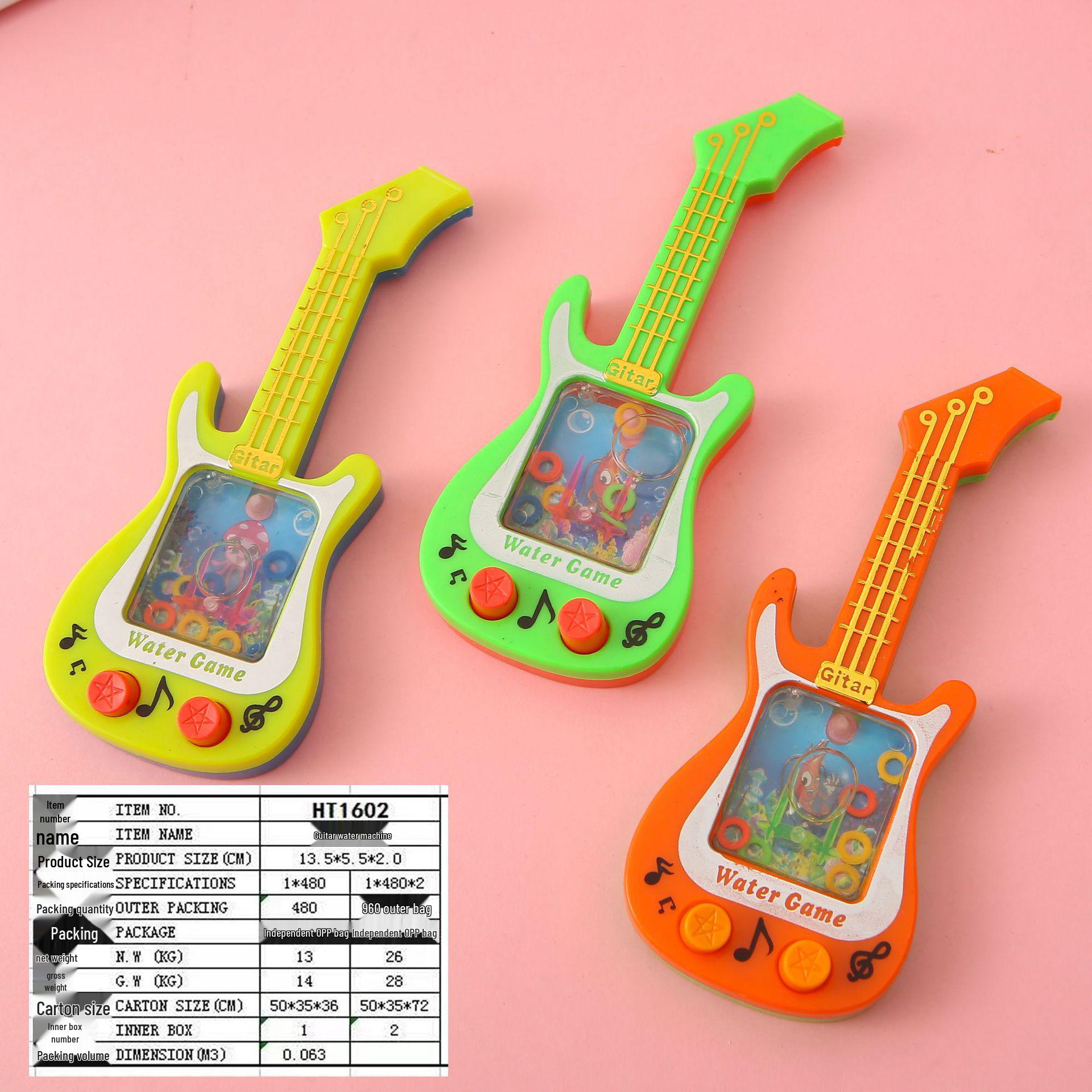 

Children s Nostalgic Ring Toss & Water Gun Handheld Toy - Classic Game & Small Christmas Gift