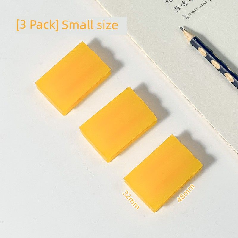 

Grade Three Class Two Creative Soap Eraser Only for Pupils Scraps 2B Pencil Eraser Safe Non-Toxic Erasable K [3 Pack] Small size