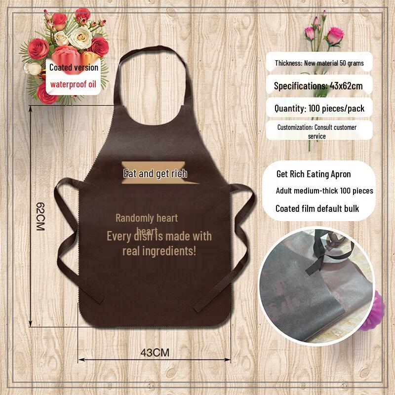 Disposable Non-woven Catering Apron