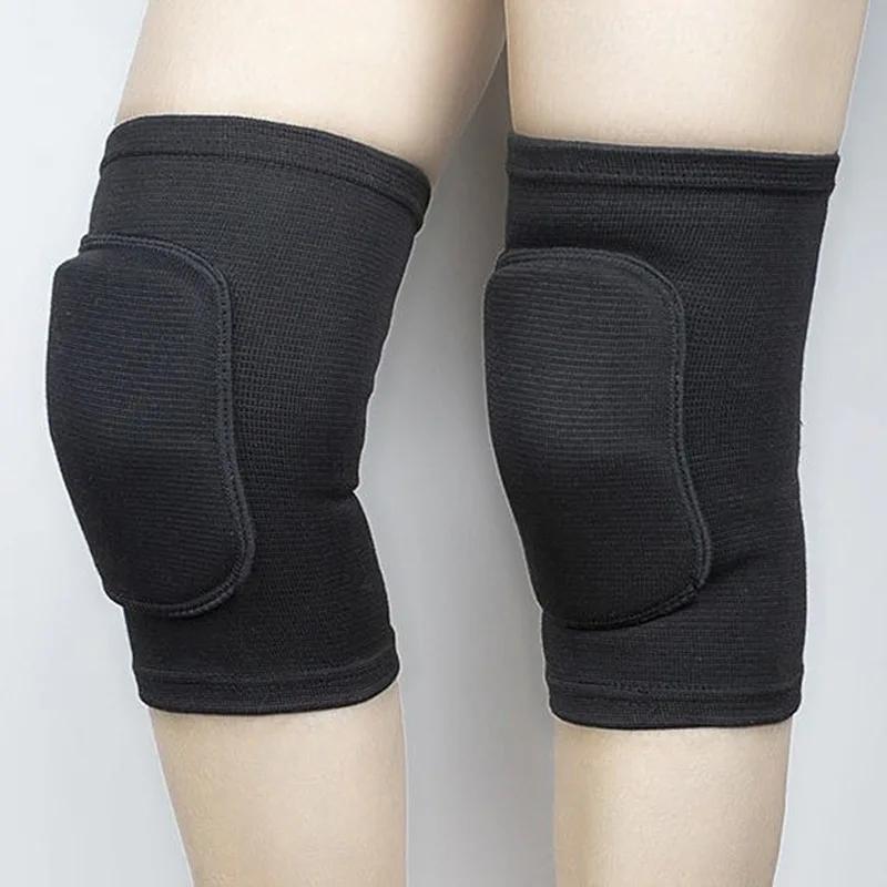 

2 шт. спортивные наколенники компрессионные танцевальные наколенники поддержка утолщенная губка волейбол йога кроссифт наколенник для взрослых детей S(25-45KG)