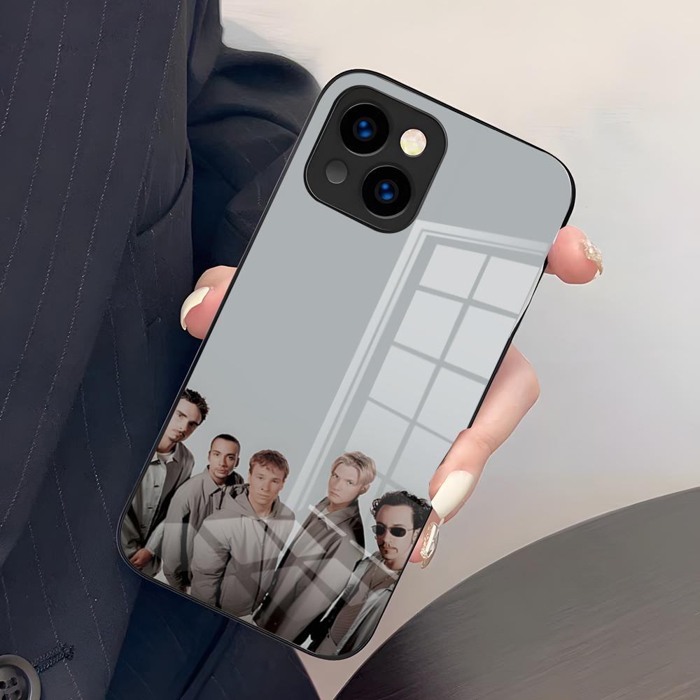 

Чехол для телефона Backstreet Boys для iPhone 17 Pro Max 15 Pro 16 14 Plus 12 13 Mini 11 Pro Ударопрочный стеклянный чехол iPhone15 Pro