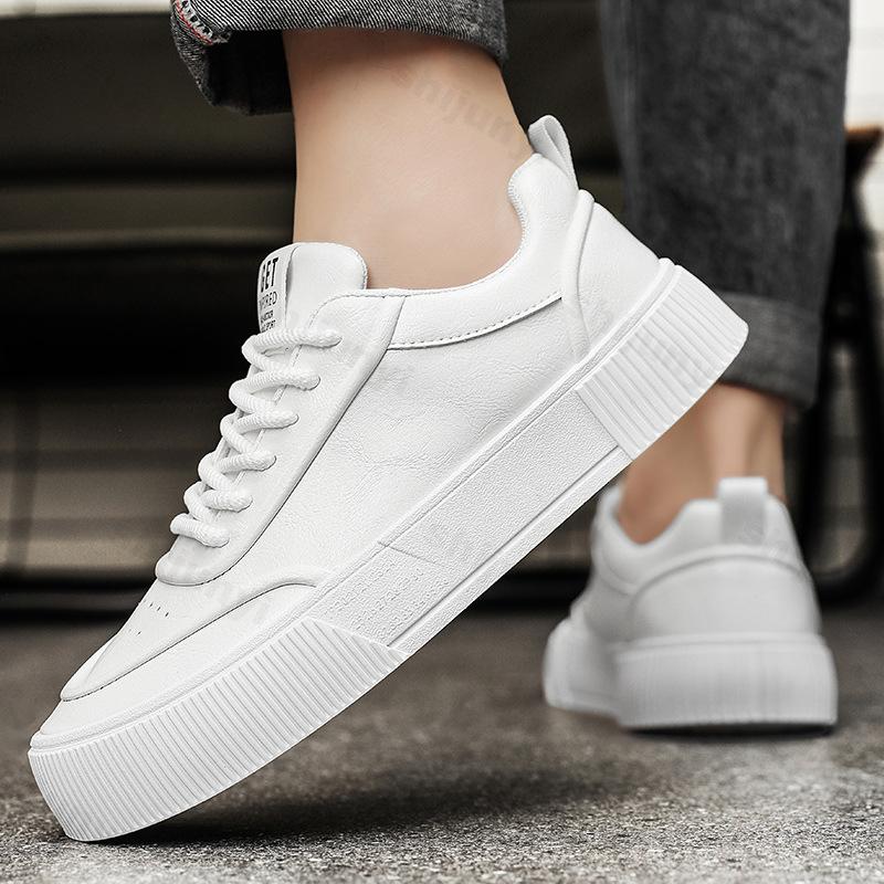 Fashion Men's Sneakers Casual Shoes 2025 New Male Sneakers Sports Shoes Man Trend Low Cut Sneaker Black Platform Vulcanized Shoes