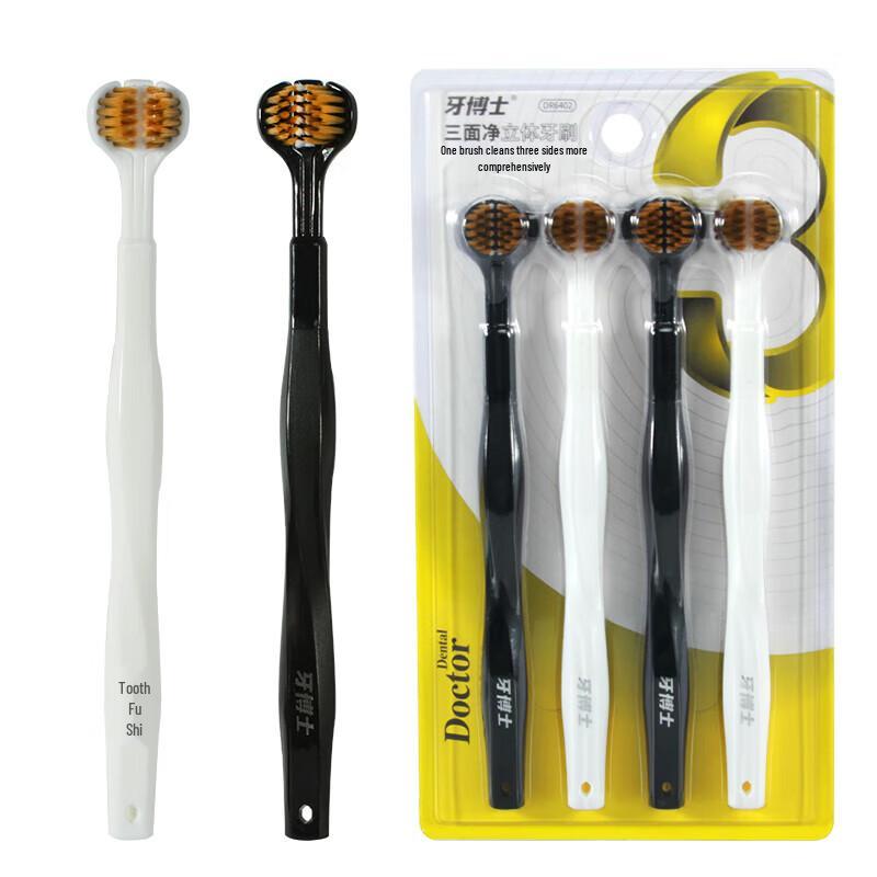 Dr. P Three-Sided Cleaning Toothbrush DR6402