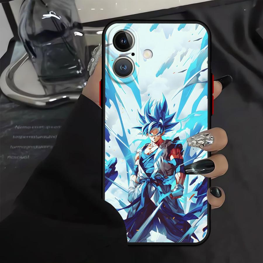 Hülle für iPhone 17 Air 14 XS 15 Plus 13 Mini 17 16 Pro Max 11 16e 12 Rückseite Handyhülle Dragon Ball Goku Talent