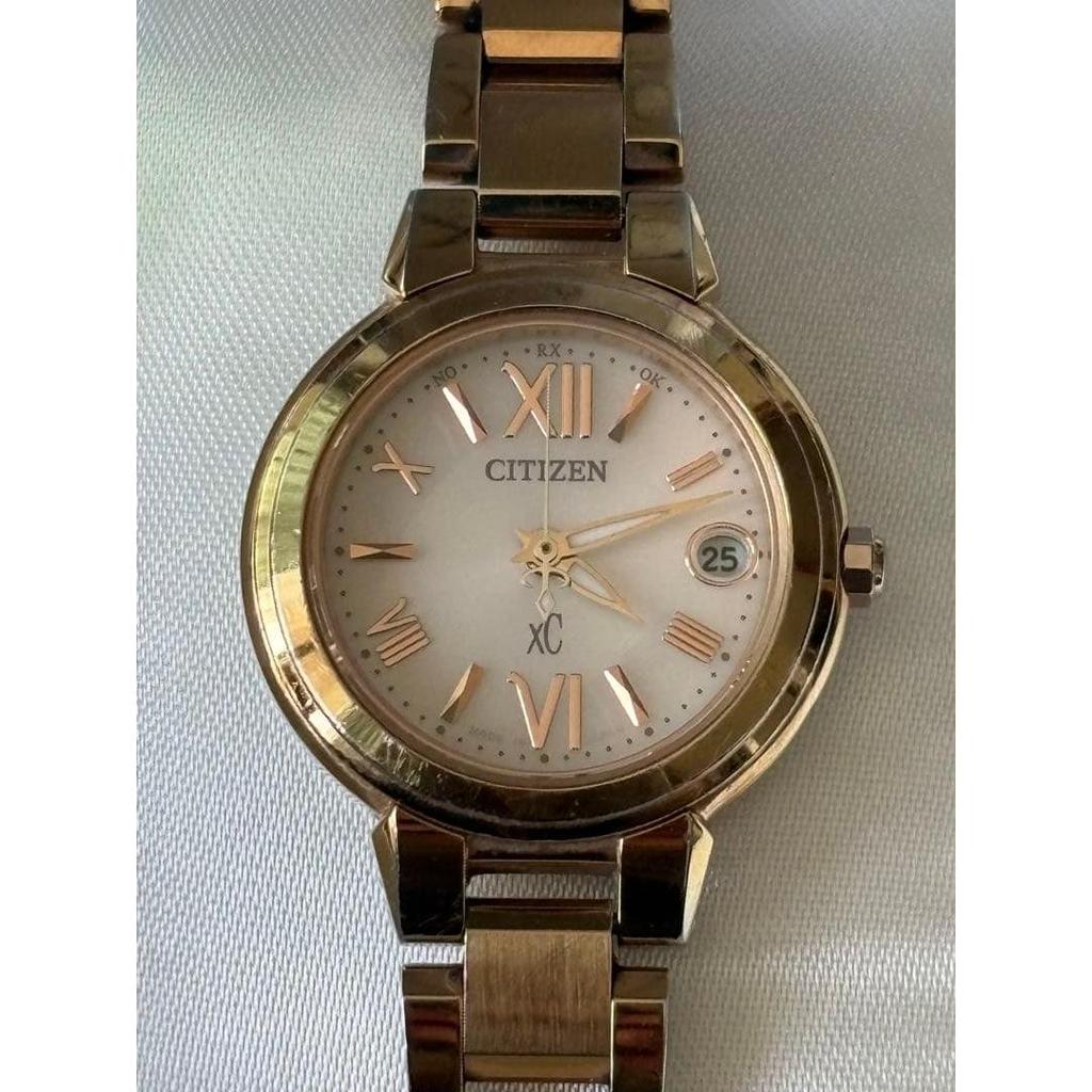 Used CITIZEN XC Solar Radio Ladies (with box and parts)