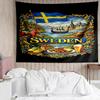 1PC Portugal: Landscapes Culture And Cuisine Tapestry, Unique Design Tapestry, Suitable for Bedroom,Livingroom, Playroom,Heartwarming Holiday Gifts