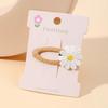 1/2/5 set Ins Daisy Flower Hair Clips Baby Girl Hairpins for Kids Lace White Barette Princess Hooks Infant Accessories Korean