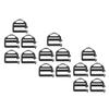 15pcs 25mm Webbing Plastic Belt Buckles Backpack Fastener Buckle