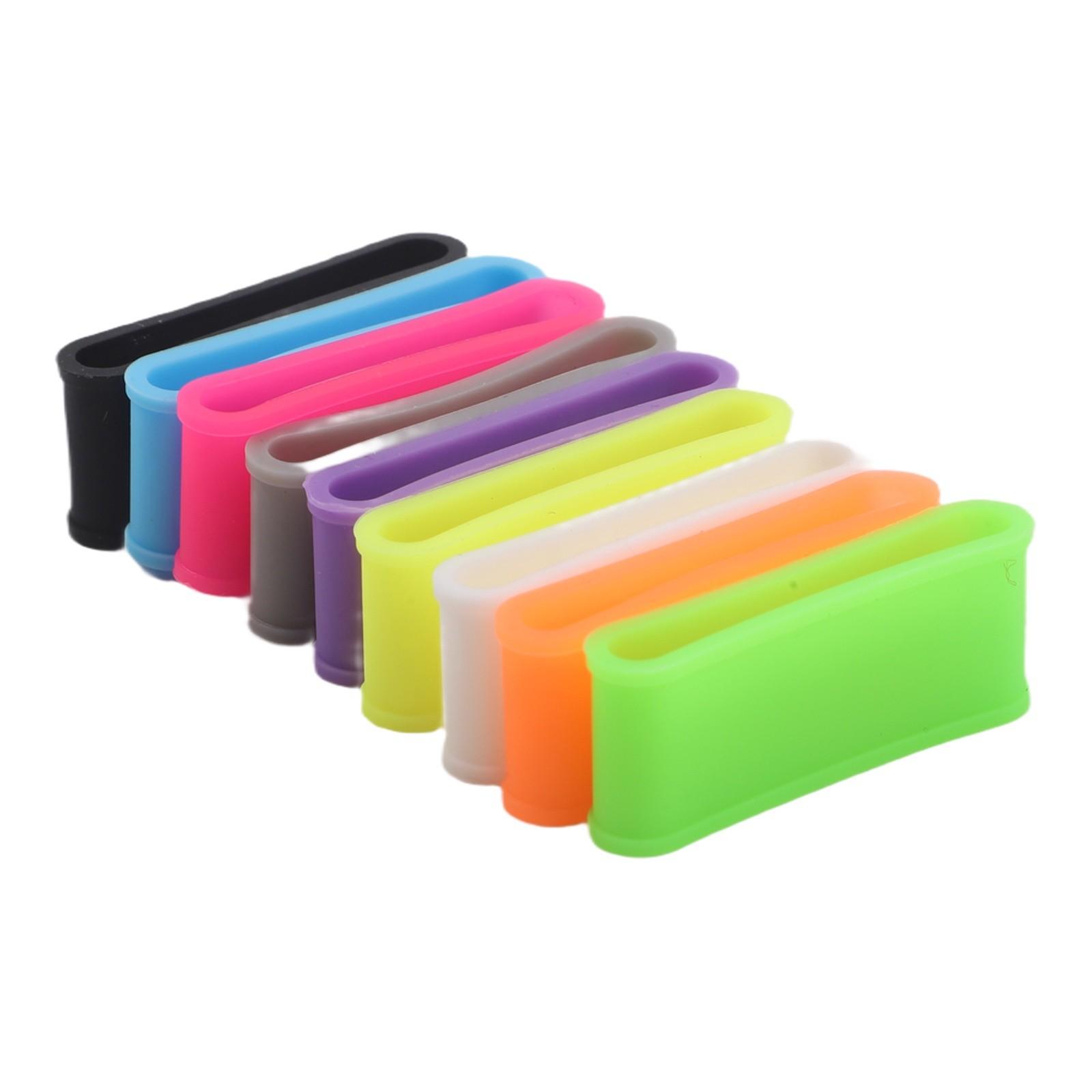 

Set of 9 Silicone Grip Bands for Pickleball Paddle and Tennis Racket Handles