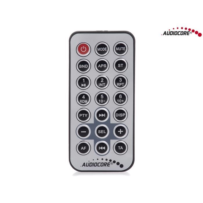 Autoradio - Audiocore - AC9720 - Bluetooth - 25W X 4 - 1 DIN