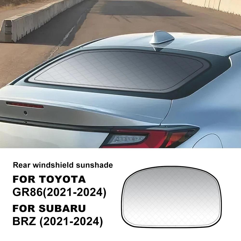 Interior Sticker Trim for Subaru BRZ ZD8 Toyota ZN8 GR86 2021-2025 LHD RHD Dashboard Panel Decal For Rear Windshield