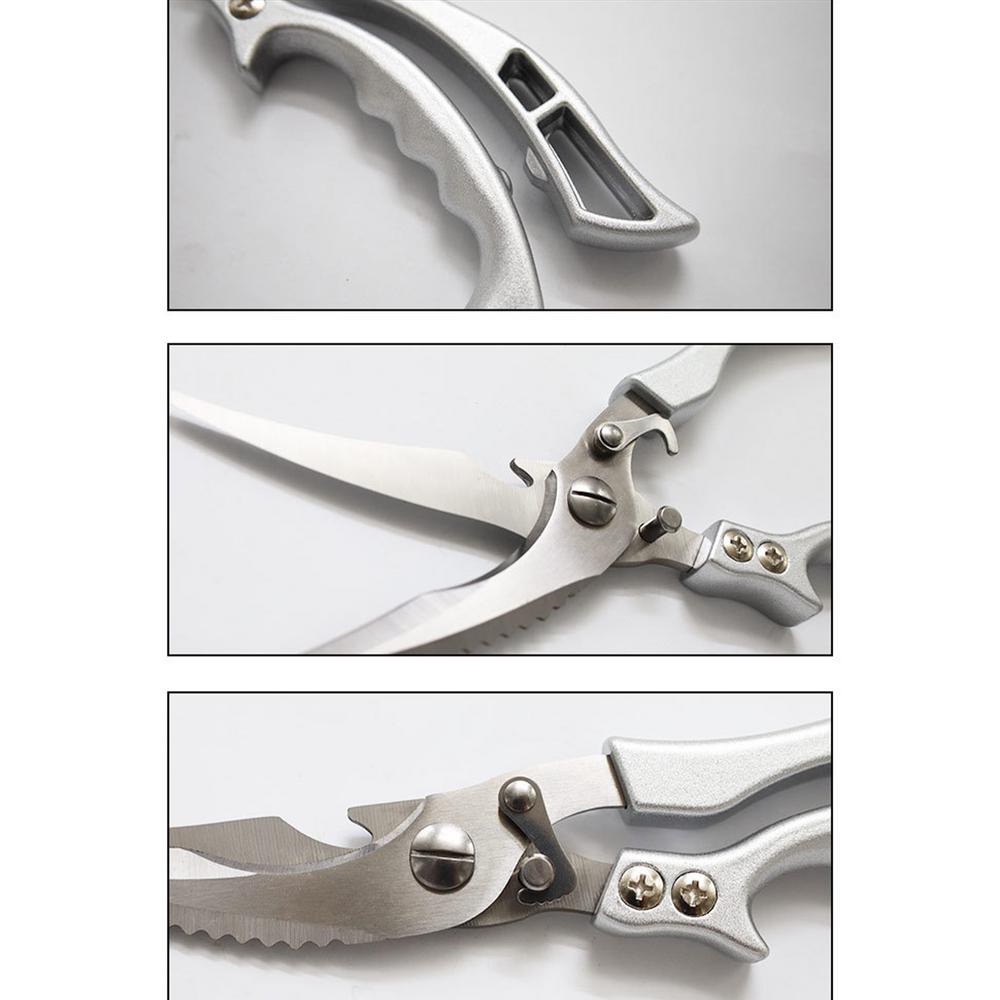Kitchen Shears For Cutting Chicken Ergonomic Kitchen Poultry Scissors Multifunctional Utility Scissors Portable Meat Cutting