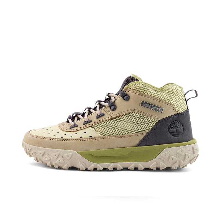 Timberland Comfortable Lightweight Outdoor Casual Hiking Shoes Men Hiking Shoes Light-Green A6CW1EX0
