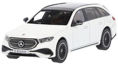 [Mercedes-Benz Collection] Genuine E-Class Station Wagon AMG Line (S214) Manufaktur Opalis White 1/43 Scale