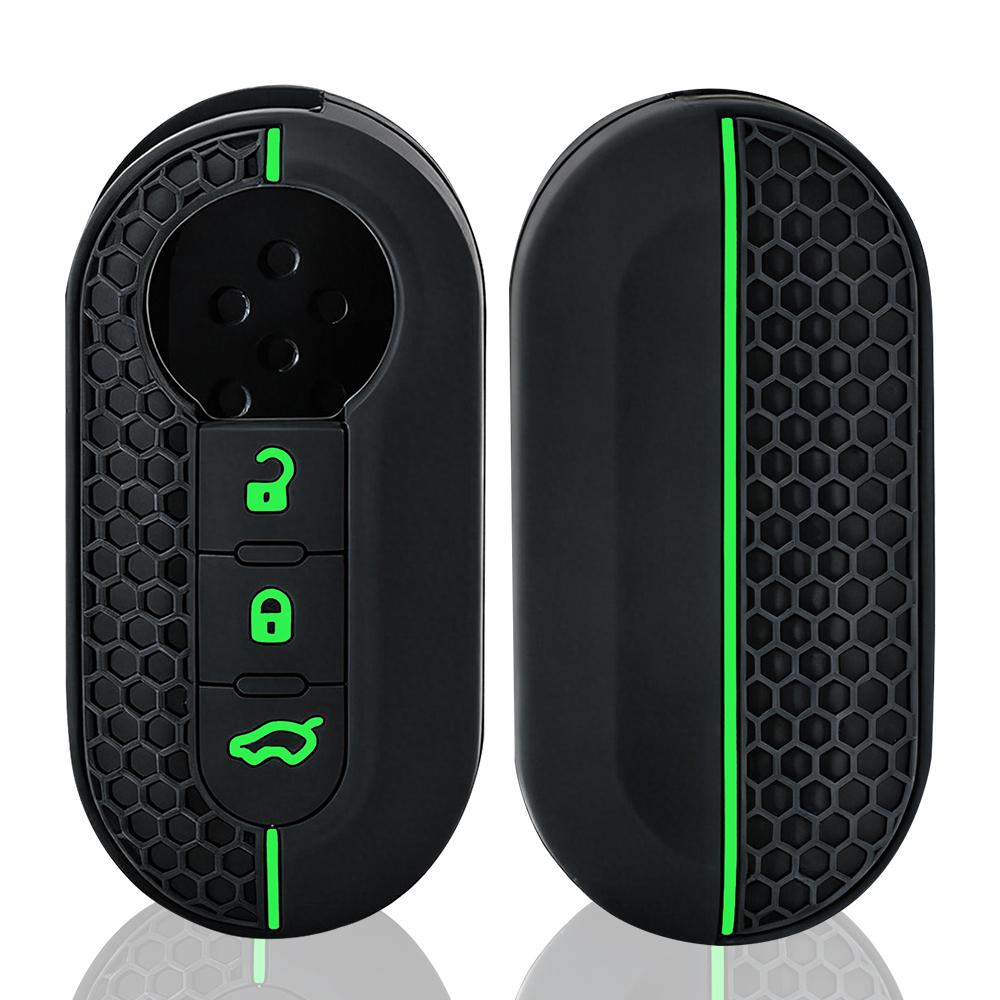 New Style Silicone Key Cover Car Key Case Shell Remote For Fiat Ducato 500 Panda 500L Lancia Musa For Peugeot Boxer For Citroen