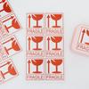 Hazard Sign Office Special Tag Shipping Express Label Fragile Warning Sticker Handle With Care Keep