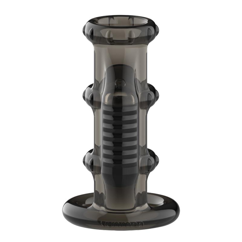 Anneau vibrant pour pénis, agrandissement durable du coq, stimulation du Massage, Clitoris, anneaux de Bondage Anal, jouets sexuels pour hommes, Couples fétichistes sexuels