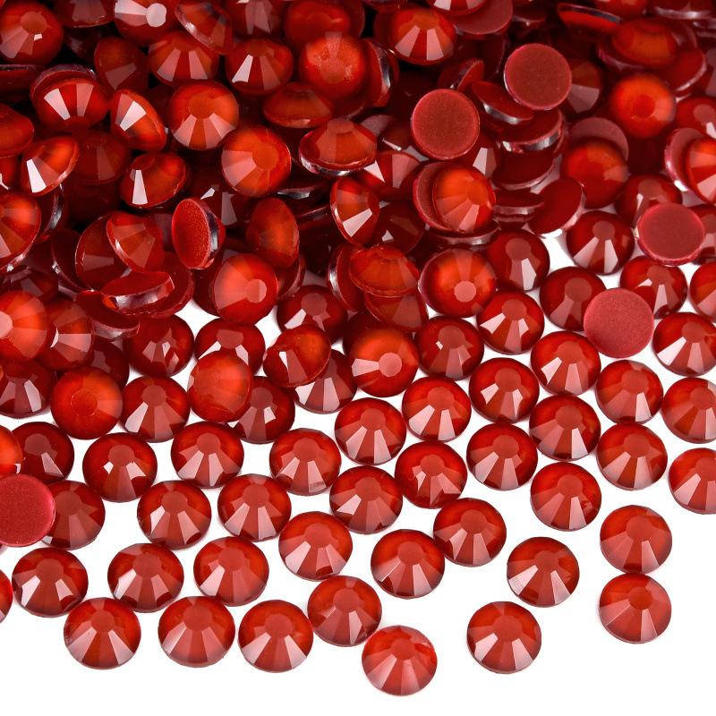 Nail Art Luminous Flat Bottom Diamond Glass Crystal Fluorescent Diamond Diy Rhinestone Nail Jewelry Accessories