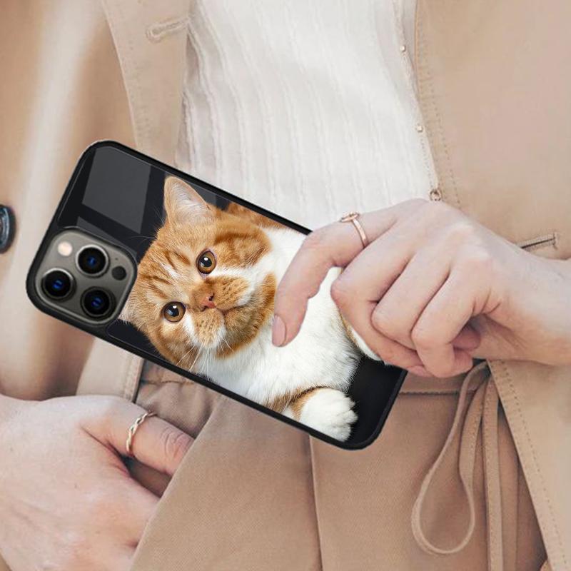 Lovely cat cute Magnetic Phone Case For APPLE iPhone 17 Air 16 14 13 12 Pro Max 15 Plus Wireless Charge With MagSafe Cover