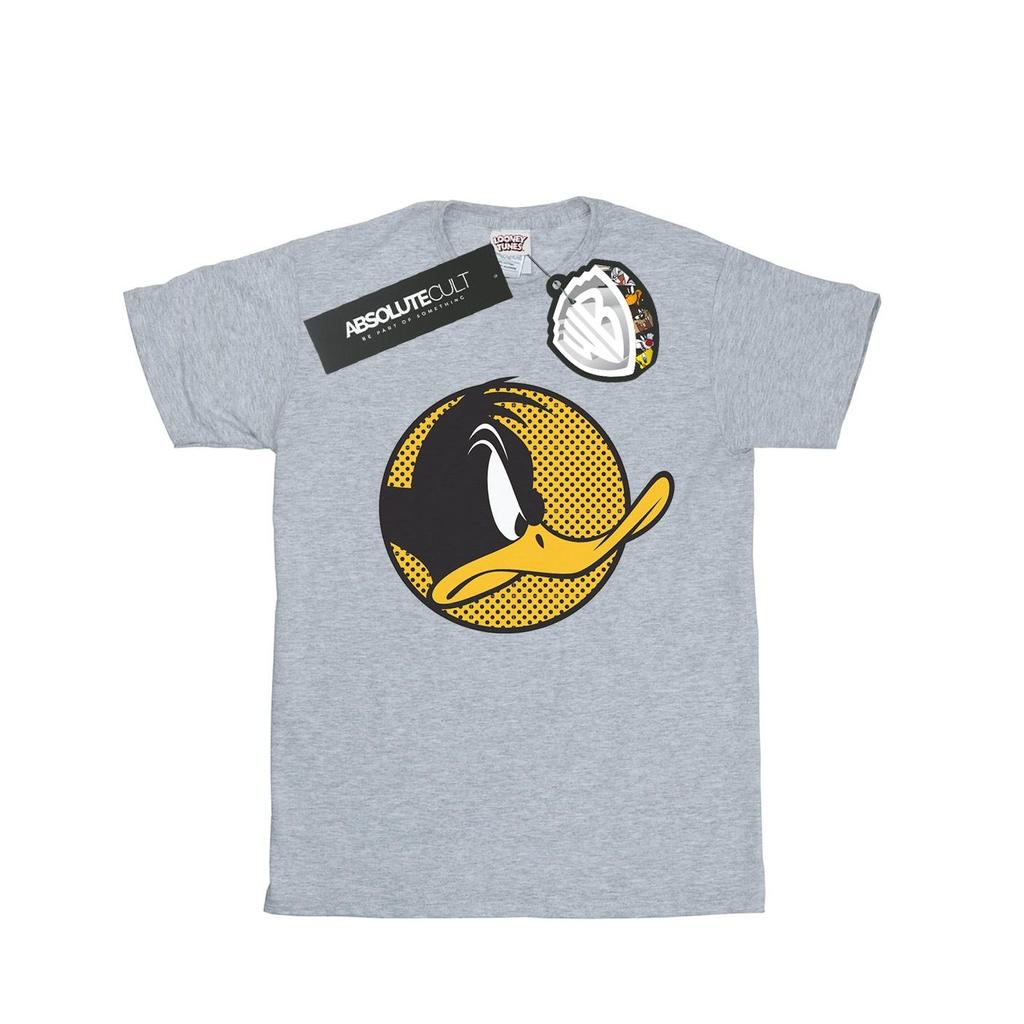 Looney Tunes Mens Daffy Duck Dotted Profile T-Shirt
