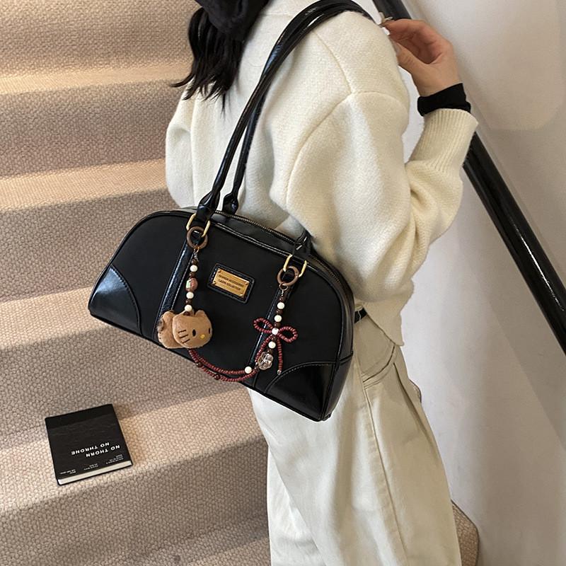 Stylish Large Capacity Two-tone Shell Bag For Women Modern Chic Everyday Use