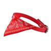 Sciarpa Bandana Collare Bandana Regolabile per Cane Cucciolo Gatto Bandana Triangolare Stampa PU Carino