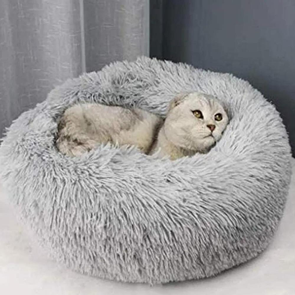 Winter cat bed Warm nest sleeping Soft plush best dog mattress cat bed sleeping pet nest