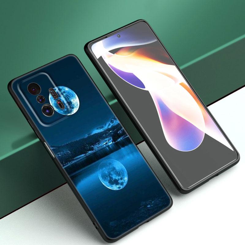

Чехол для телефона Moon Stars Space Astronaut Black для Xiaomi Mi 9 SE 8 10T 11 12 13 Lite 9T 11T 12S 12T 13T 14 Pro 5G NE 11i 12X Xiaomi Mi 9 Lite