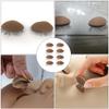 4Pairs Silicone Practice Mold for Eyelash Grafting Extension Training Tool Beginner Friendly Eyelash Extension Mold