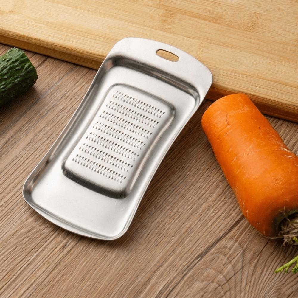 Sturdy Garlic Press Stainless Steel Garlic Grinder Kitchen Accessories Ginger Grater Household Use