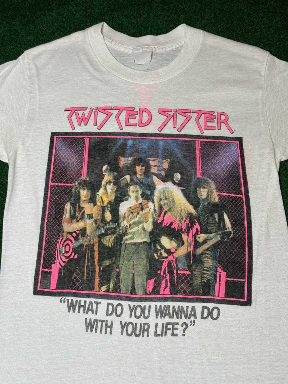 Twisted Sister Band I Wanna Rock White T-shirt Size S to 5XL UR660 XL