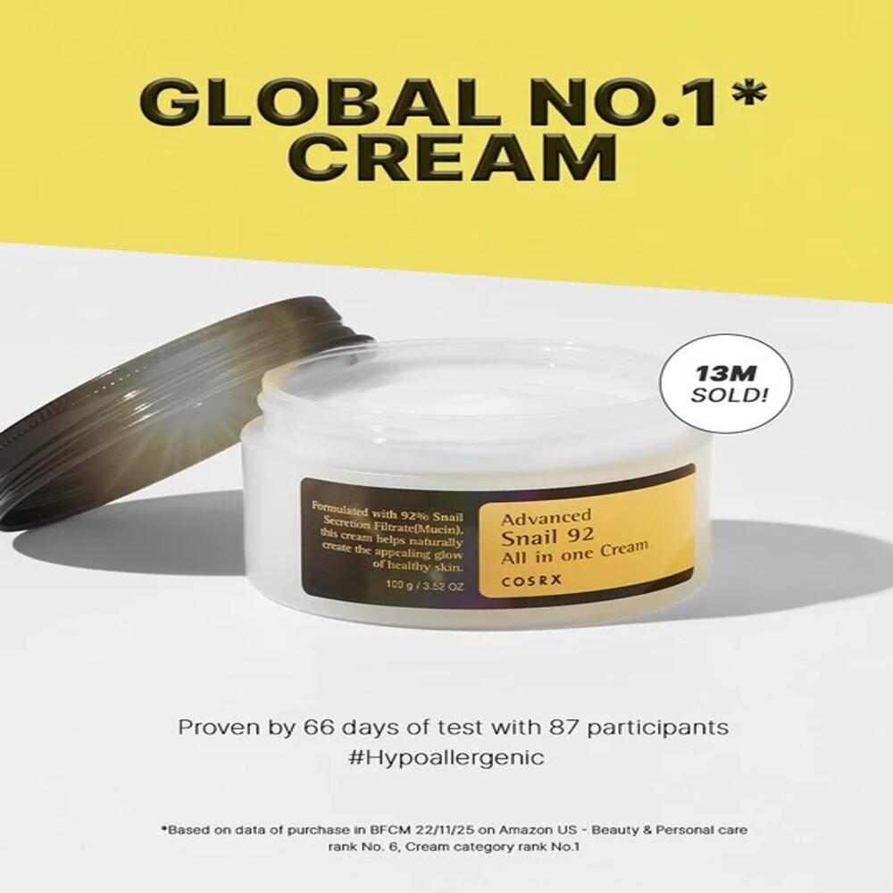 COSRX Advanced Snail 92 All In One Cream 100mL