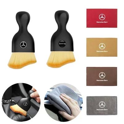 Car Wash Towels Microfiber Rag Cleaning Brush For Mercedes Benz AMG W204 W205 W203 W211 W212 W213 W201 W210 W124 W126 W140 W168  C1